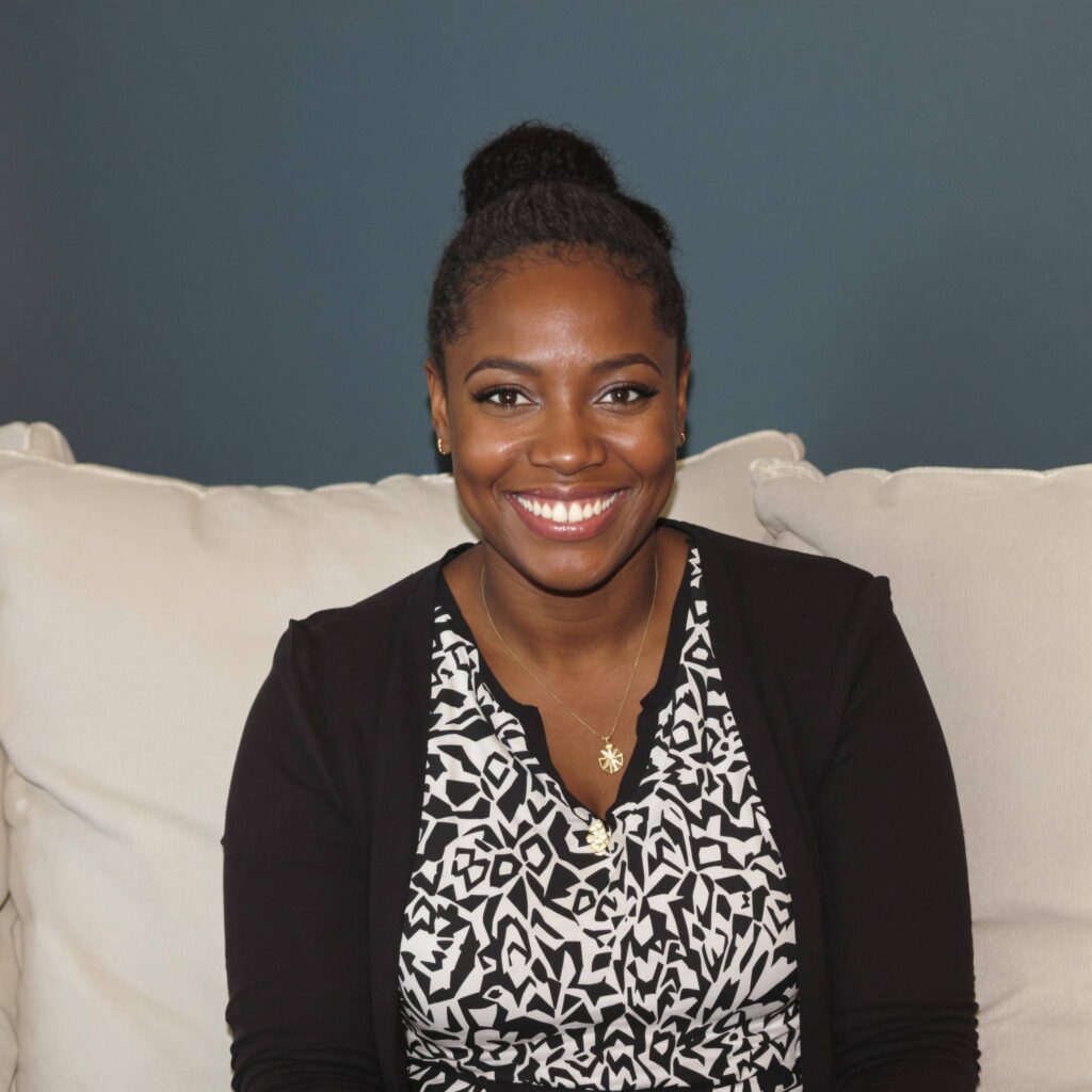 Enjoying her new home